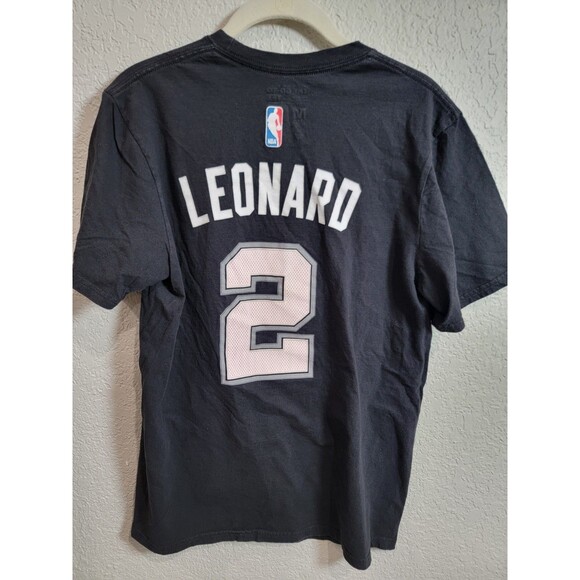 NBA San Antonio Spurs Kawhi Leonard Jersey Shirt Size Boys Medium - Picture 2 of 3